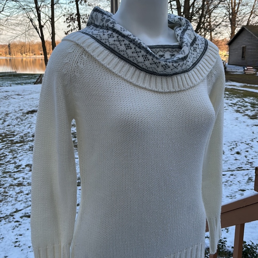United States Sweaters cowl neck sweater M - Picture 3 of 7